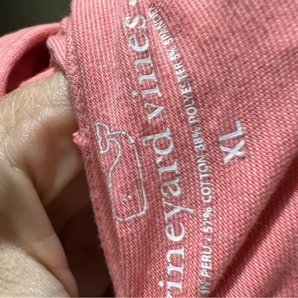 Vineyard Vines Light Pink Long Sleeve Top - Picture 4 of 4